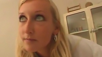Dutch Blonde Fulfills Her Desires