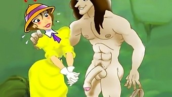 Tarzan And Jane'S Wild Group Sex Adventure In Hentai Anime