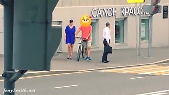 Jeny'S Outdoor Adventure Turns Into A Wild Stripping Encounter Captured On Hidden Camera