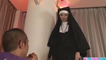 A Sinful Nun Enjoys Anal Sex With Rika Sakurai