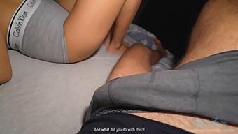 Stepdaughter Seeks To Share A Bed With Her Stepdad For The Evening