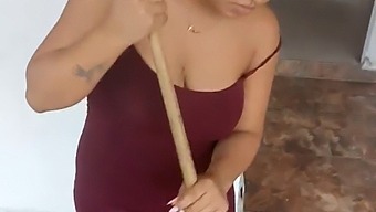 Talking To My Wife While Cleaning, I Ask Her To Suck My Dick And It Ends In Hilarity