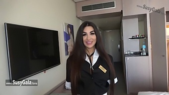 Experimenta Placer En Una Habitación De Hotel En Pov Con El Impresionante Miembro De Susy Gala Y Nick Moreno