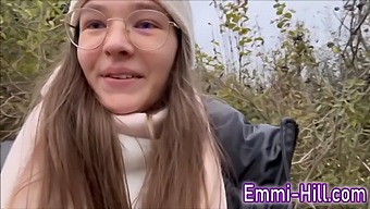 German Teen Babe Publicly Exposes Her Ass And Pees In The Cinema
