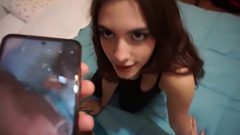 Teen Stepsister'S Jealousy Leads To Pov Sex