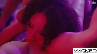 Explore A Sinful Threesome With Alexis Tae In Steamy And Explicit Video
