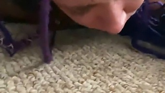 African-American Girl Cries Out In Pleasure During Doggy Style Anal With Black Man